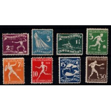 1928 - Holland - IX olympiade i Amsterdam - AFA 205-12 - Frimærker - Komplet sæt - ustemplet.